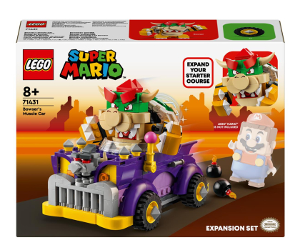 Klocki LEGO® LEGO Super Mario 71431 Muscle car Bowsera
